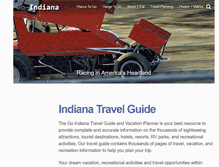 Tablet Screenshot of go-indiana.com